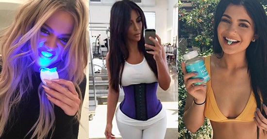 Von links nach rechts: Khloe Kardashian, Kim Kardashian und Kylie Jenner (Fotos: Instagram/Collage: Online Marketing Rockstars)