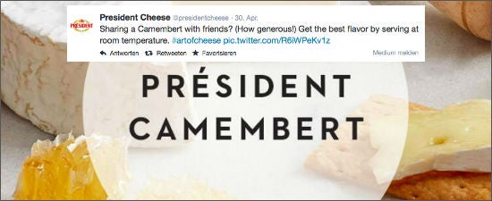 (Bild: Screenshot vom Twitter-Profil von President Cheese, Montage von OMR)