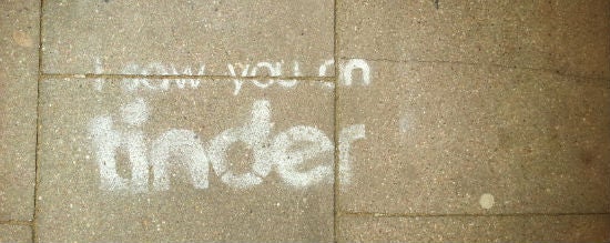„I saw you on Tinder“ – Graffitis wie diese fanden sich in den letzten Wochen im Hamburger Schanzenviertel