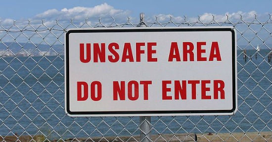 unsafe_area_sign