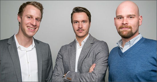 Das Führungsteam von esome: (von links) Falk Bielesch, Hansjörg Blase und Christoph Brust