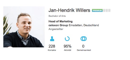 Jan-Hendrik Willers verantwortet das Marketing bei der Celexon Group und ist damit für Beamershop24.de zuständig (Quelle: Xing).