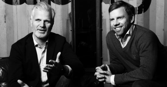 thjnk Co-Gründer und Vorstand Michael Trautmann (links) und Facelift-Geschäftsführer Benjamin Schroeter