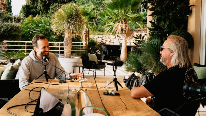 OMR-Gründer Philipp Westermeyer hat Robert Geiss für die Aufnahme in Monaco besucht. Foto: Rikkert Aussems