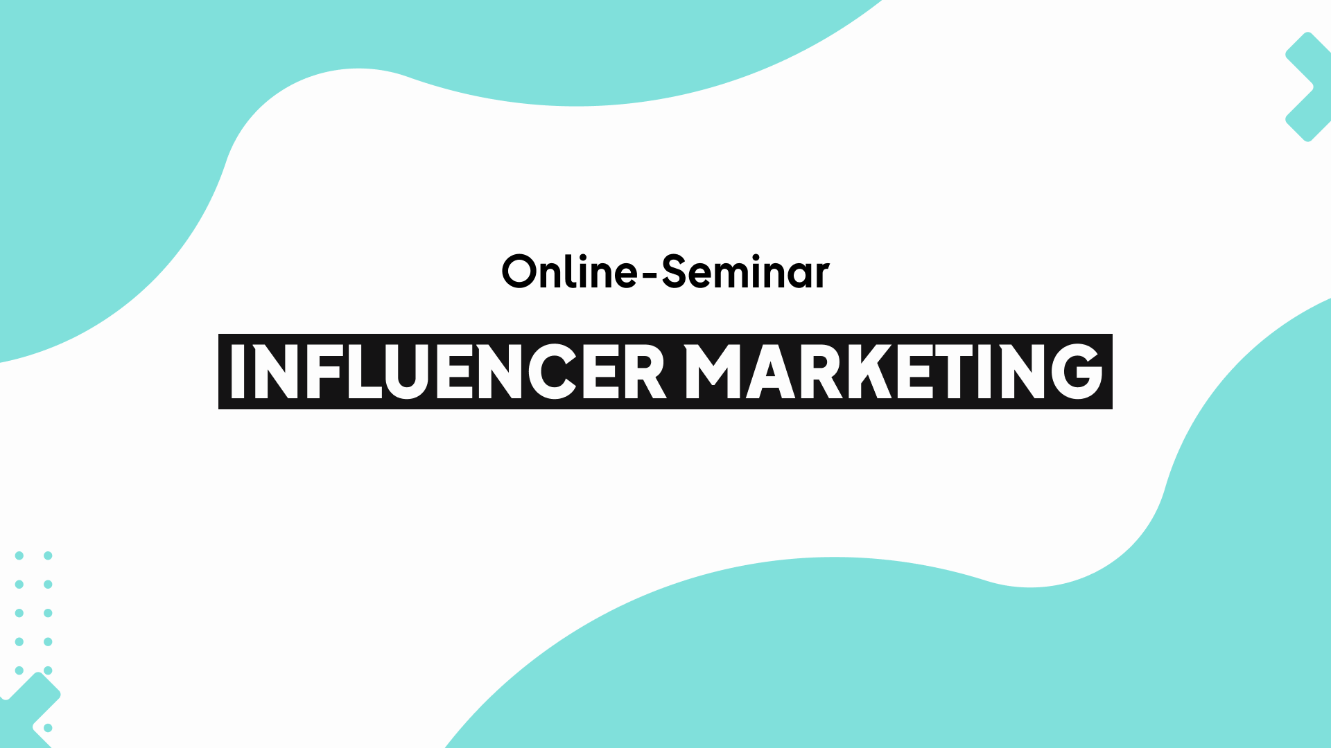 OMR Deep Dive Online-Seminar I Influencer Marketing