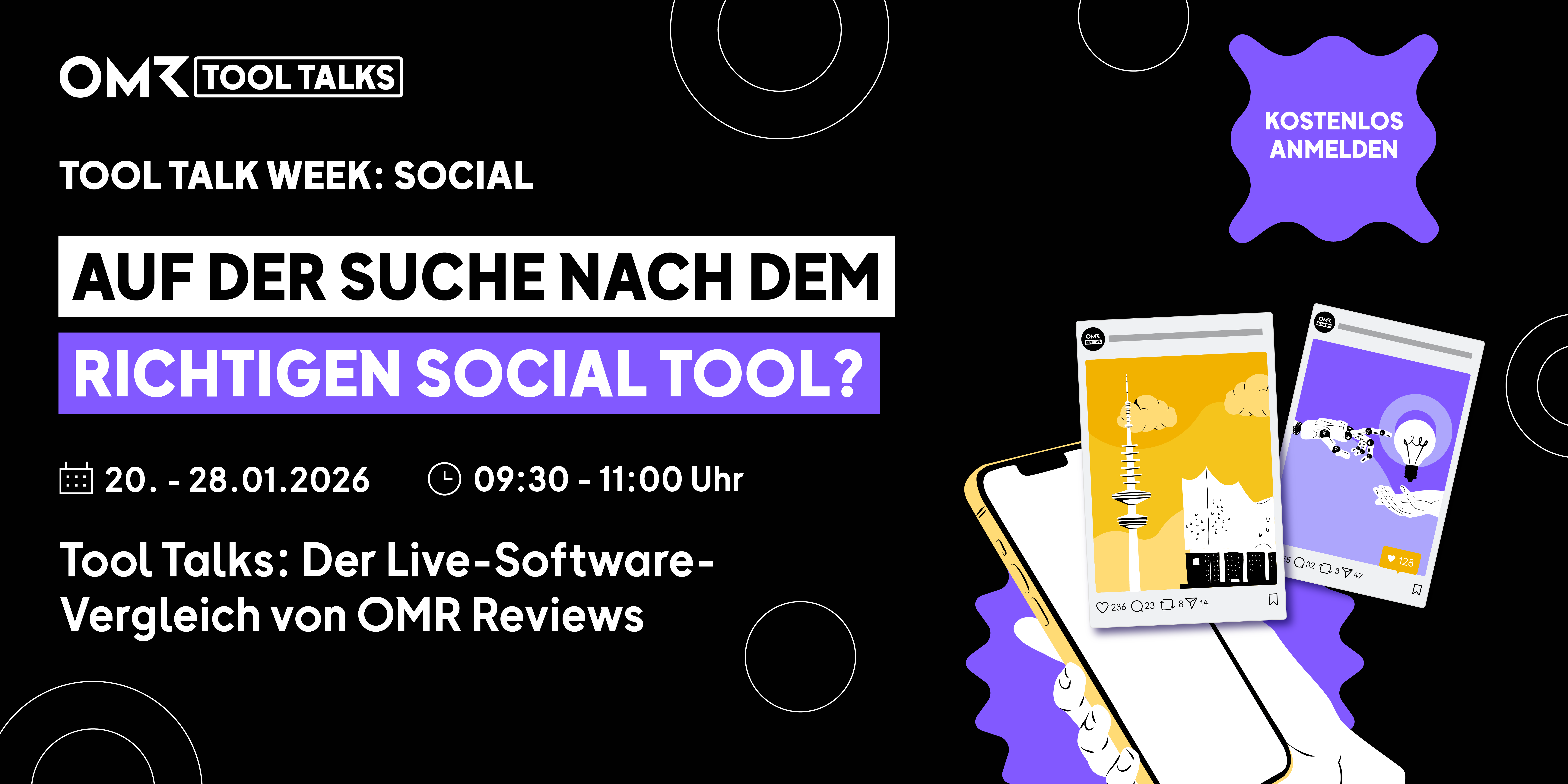 OMR Reviews: Tool Talk Week Social