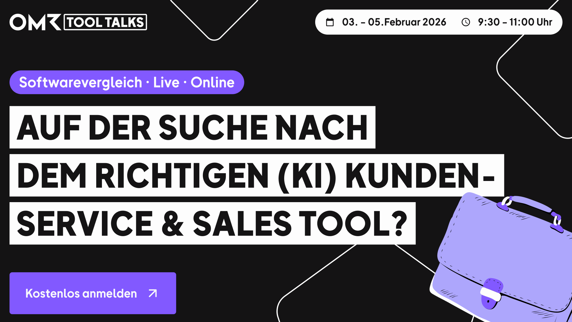 OMR Reviews: Tool Talk Week (KI) Sales & Kundenservice