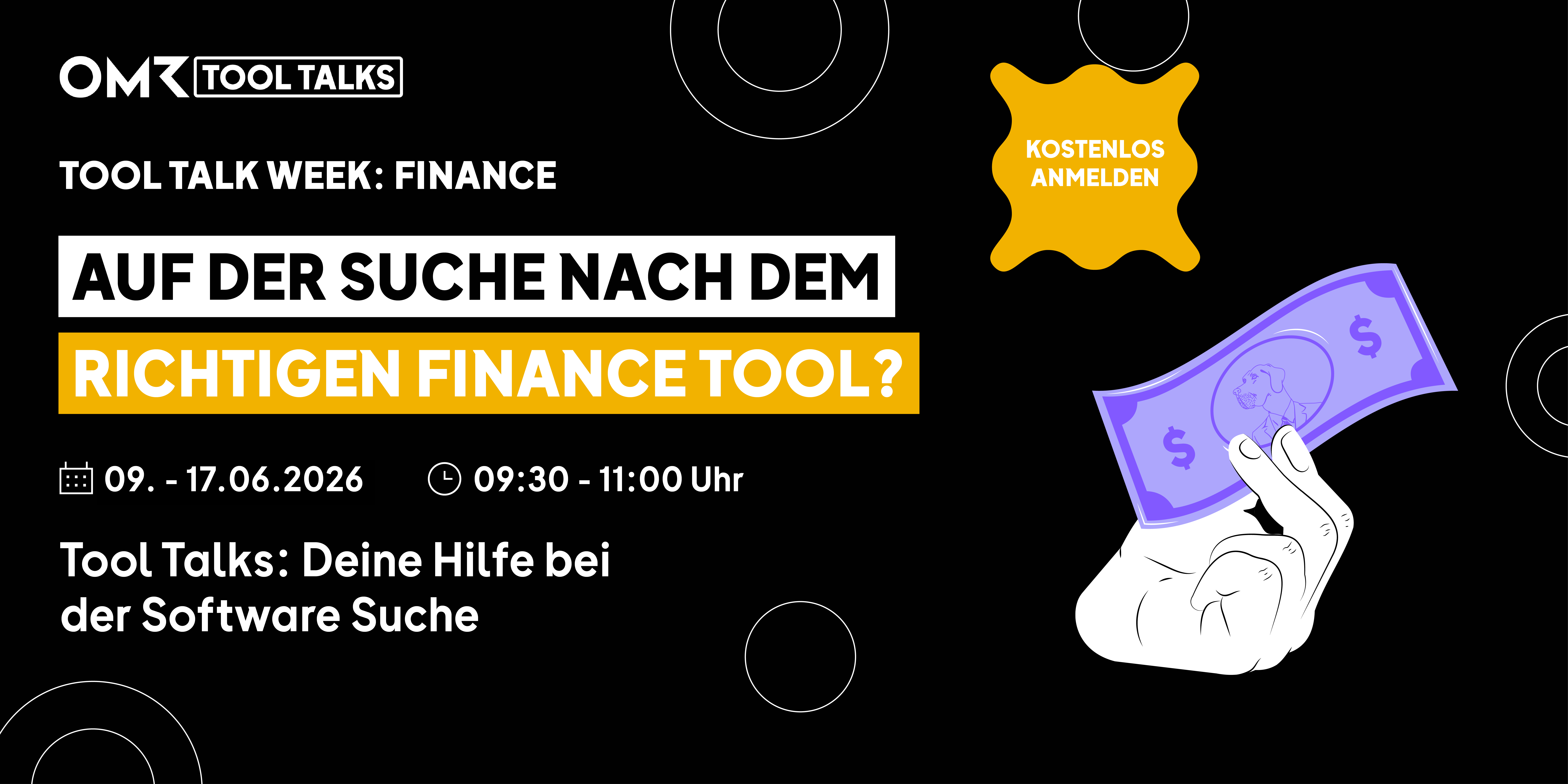 OMR Reviews: Tool Talk Week Finance