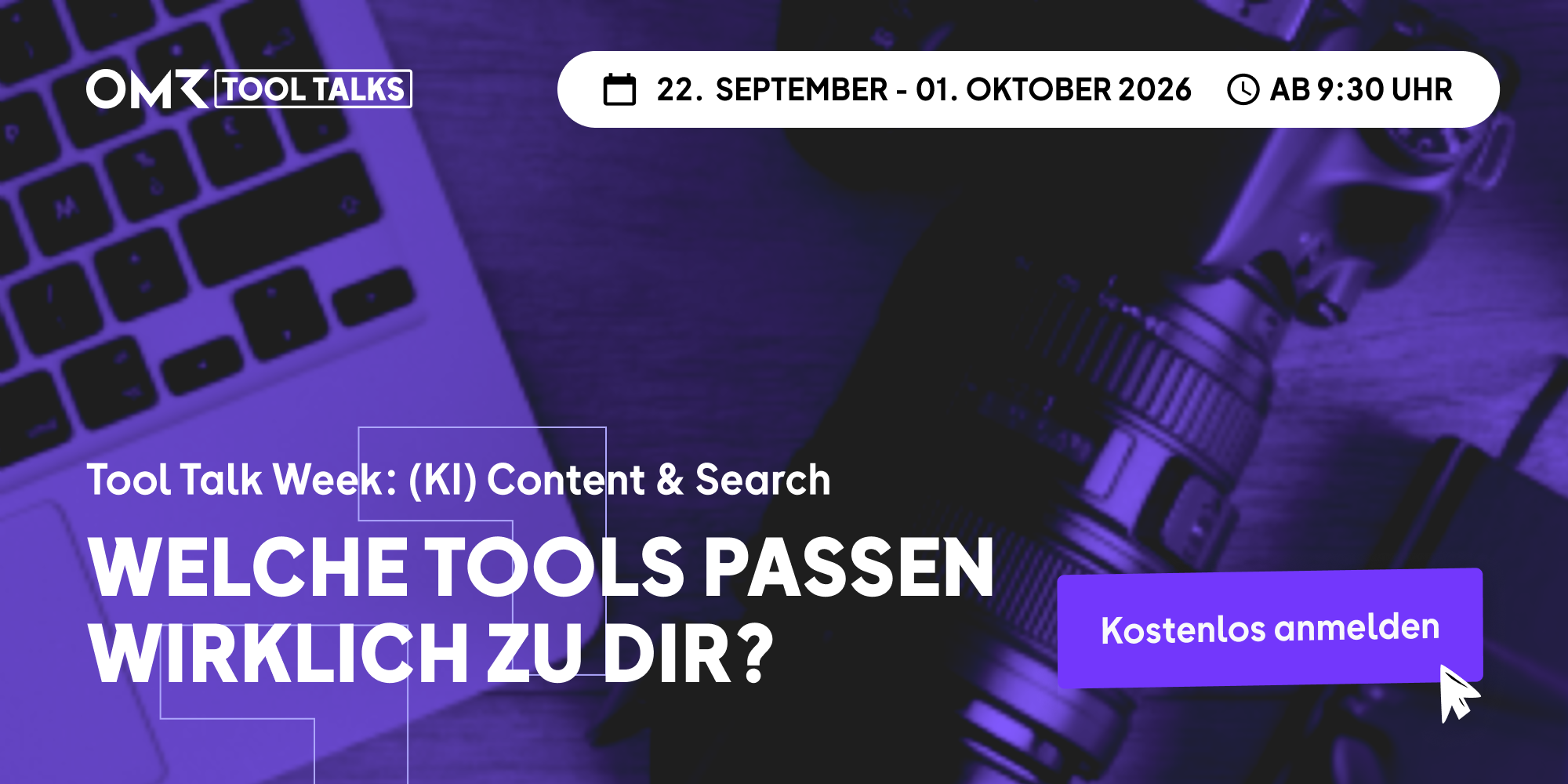OMR Reviews: Tool Talk Week (KI) Content & Search